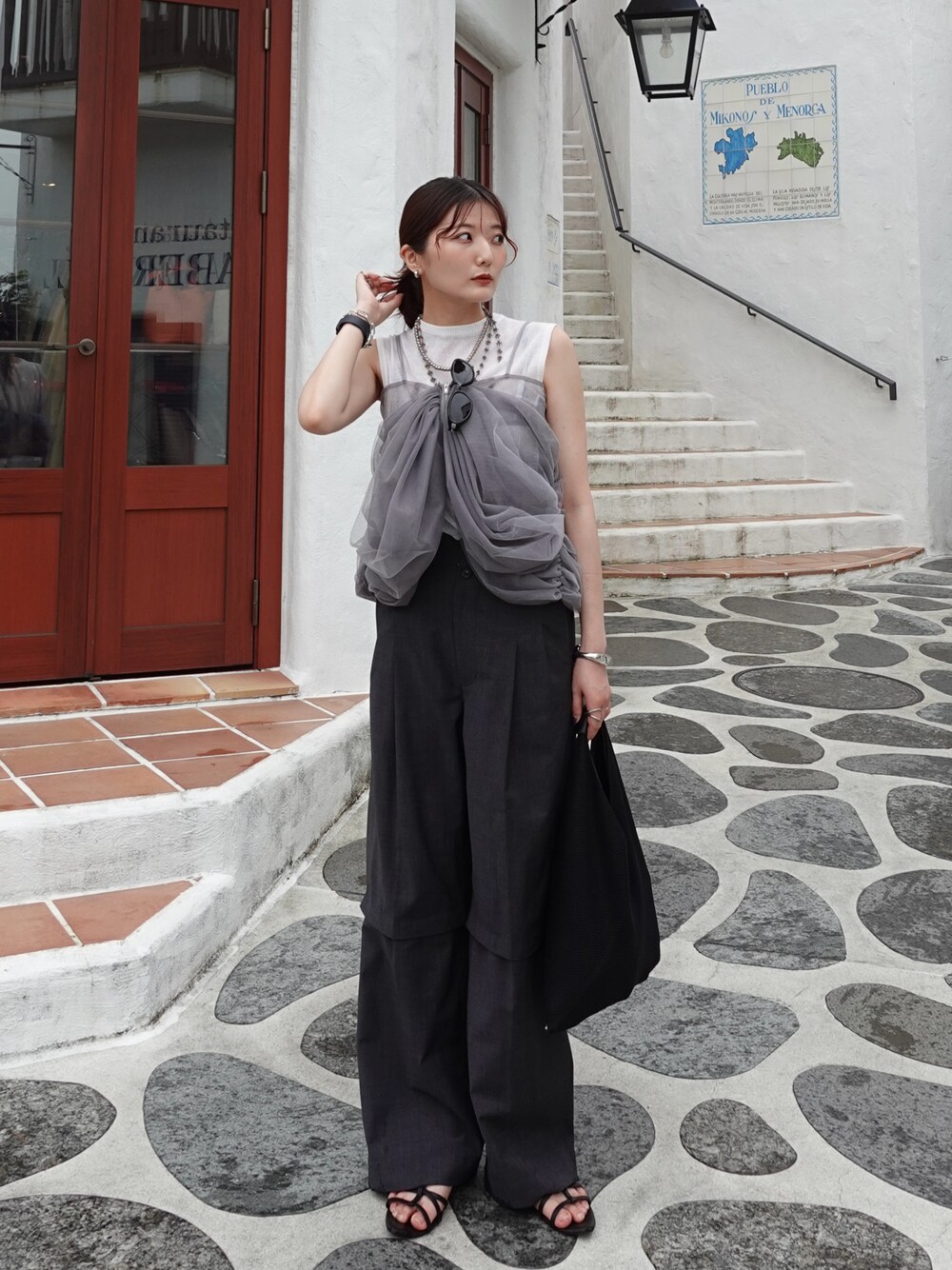 MM6 Maison Margiela メッシュミニハンドバック MM6 Maison Margiela（ｴﾑｴﾑｼｯｸｽ ﾒｿﾞﾝ ﾏﾙｼﾞｪﾗ）の「MM6 Maison