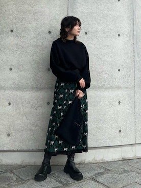Yurinaさん(レディース・166cm)の冬コーディネート
