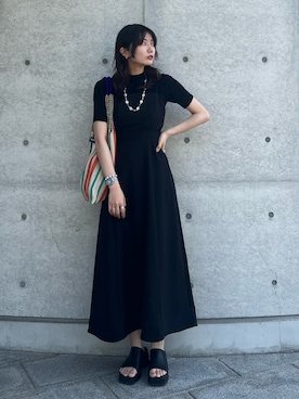 「MARNI（マルニ）のアイテム」を使った、Yurinaさん（レディース・166cm）の春コーディネート
