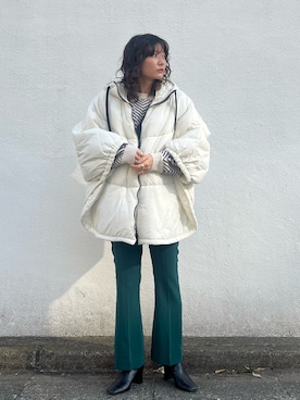 Yurinaさん（レディース・166cm）の冬コーディネート