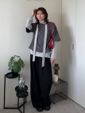 「AIC.（エーアイシー）のアイテム」を使った、Yurinaさん（レディース・166cm）の夏コーディネート