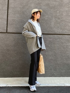 「emutto（エミュット）のアイテム」を使った、Yurinaさん（レディース・166cm）の秋コーディネート