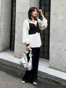 「AIC.（エーアイシー）のアイテム」を使った、Yurinaさん（レディース・166cm）の春コーディネート