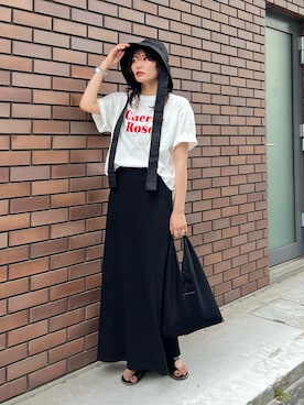 Yurinaさん（レディース・166cm）の夏コーディネート