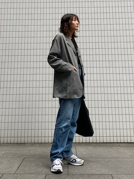 「emutto（エミュット）のアイテム」を使った、Yurinaさん（レディース・166cm）の秋コーディネート