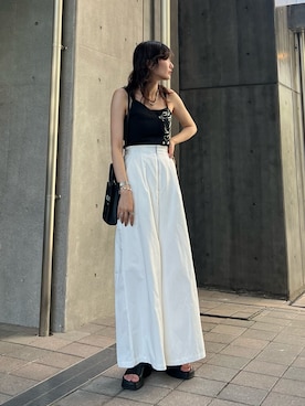 Yurinaさん（レディース・166cm）の夏コーディネート