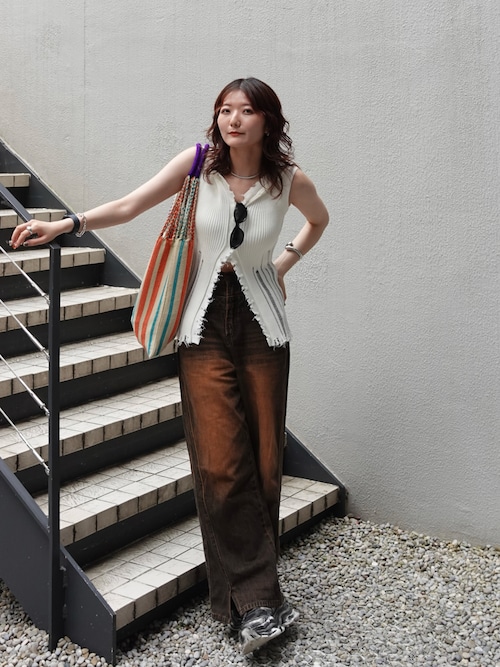 新品未使用品　SLY　LAYERED STRAIGHT パンツ SLY | LAYERED STRAIGHT パンツ (ストレート ) |SHEL'TTER WEBSTORE