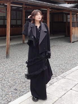 Yurinaさん（レディース・166cm）の冬コーディネート