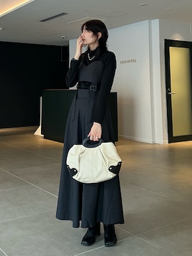 「MURUA（ムルーア）のアイテム」を使った、Yurinaさん（レディース・166cm）の秋コーディネート