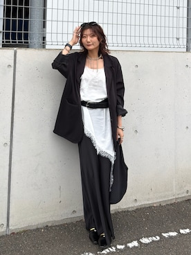 Yurinaさん（レディース・166cm）の夏コーディネート