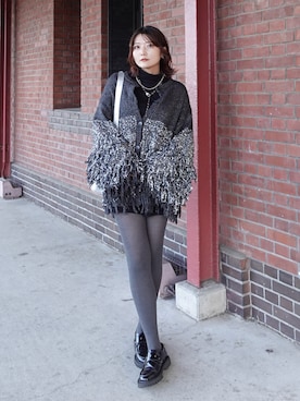 Yurinaさん（レディース・166cm）の冬コーディネート
