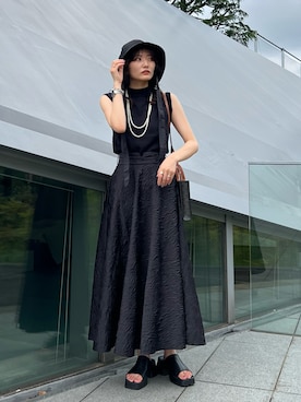 Yurinaさん（レディース・166cm）の夏コーディネート