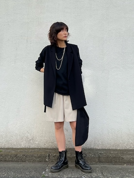 「Coming soon…」｜「アイテム（ブーツ）」を使った、Yurinaさん（レディース・166cm）の夏コーディネート