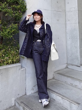 Yurinaさん（レディース・166cm）の春コーディネート