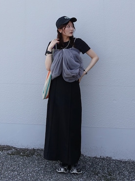 「アイテム（その他）」を使った、Yurinaさん（レディース・166cm）の夏コーディネート