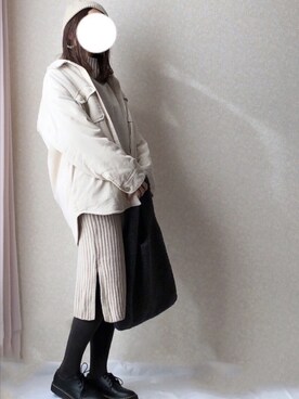 kさん（レディース・158cm）の冬コーディネート