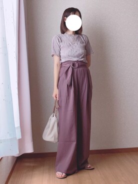 kさん(レディース・158cm)の夏コーディネート