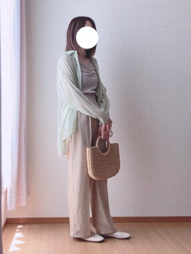 kさん（レディース・158cm）の春コーディネート