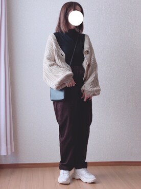 kさん（レディース・158cm）の冬コーディネート
