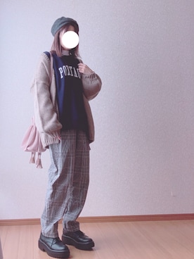 kさん（レディース・158cm）の冬コーディネート