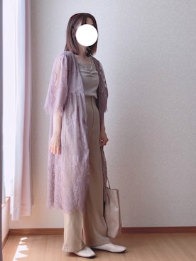 kさん（レディース・158cm）の春コーディネート