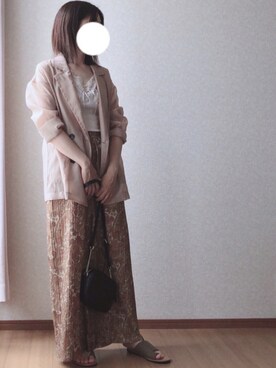 kさん（レディース・158cm）の春コーディネート