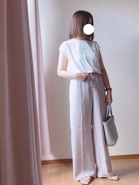 「Java（ジャバ）のアイテム」を使った、kさん（レディース・158cm）の夏コーディネート