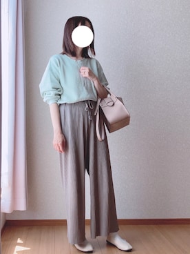 kさん（レディース・158cm）の春コーディネート