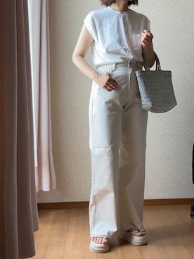 「Java（ジャバ）のアイテム」を使った、kさん（レディース・158cm）の夏コーディネート