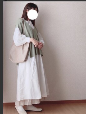 kさん（レディース・158cm）の春コーディネート