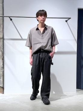 「アイテム（パンツ）」を使った、かんたさん（メンズ・169cm・20代）の夏コーディネート