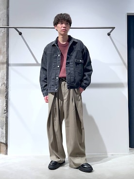 「RAGEBLUE（レイジブルー）のアイテム（ジャケット/アウター）」を使った、かんたさん（メンズ・169cm）の秋コーディネート