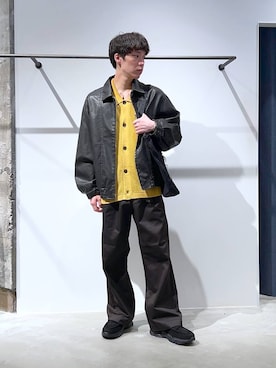 「アイテム（チノパンツ）」を使った、かんたさん（メンズ・169cm）の夏コーディネート