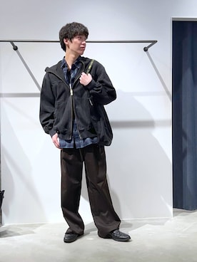 「アイテム（パンツ）」を使った、かんたさん（メンズ・169cm・20代）の秋コーディネート