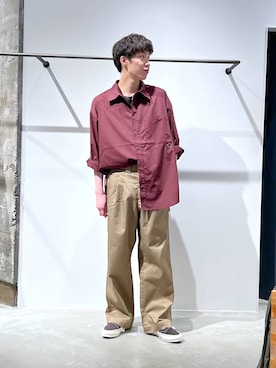 「RAGEBLUE（レイジブルー）のアイテム」を使った、かんたさん（メンズ・169cm）の夏コーディネート