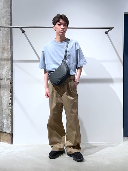 ウエスタンバックル/ラウンドミニショルダーバッグ