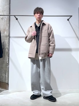 「RAGEBLUE（レイジブルー）のアイテム（パンツ）」を使った、かんたさん（メンズ・169cm）の秋コーディネート