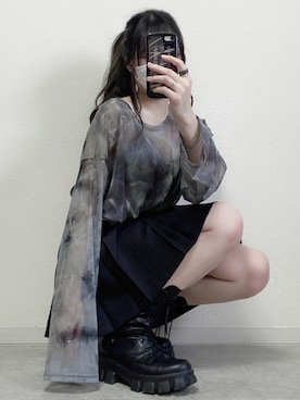 「韓国好きな人と繋がりたい」｜「アイテム（その他）」を使った、미카(ミカ)さん（レディース・157cm）の夏コーディネート