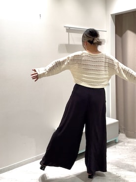 「GLOBAL WORK（グローバルワーク）のアイテム（ワンピース/ドレス、ブラック系）」を使った、sakissさん（レディース・164cm）の春コーディネート