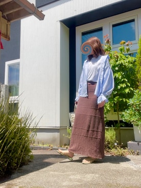 「アイテム（イヤリング）」を使った、nayoinさん（レディース・165cm・10代）の夏コーディネート