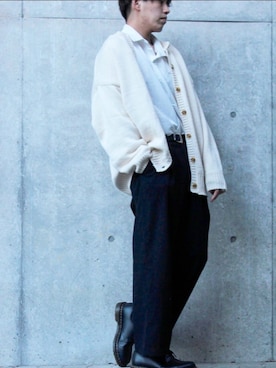 「classicalelf（クラシカルエルフ）のアイテム（ニット/セーター）」を使った、rrrrrrrrrrrruiさん（メンズ・175cm）の夏コーディネート