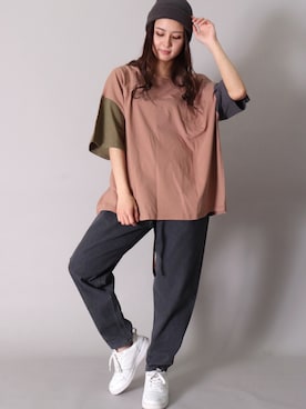 【BAYBLO】Officialさん（レディース・159cm）の夏コーディネート