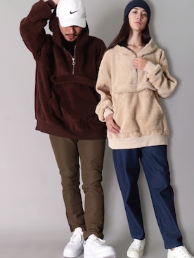 「アイテム（スウェットパンツ）」を使った、【BAYBLO】Officialさん（メンズ・170cm・30代）の秋コーディネート