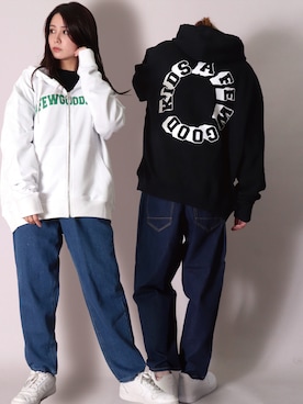 【BAYBLO】Officialさん（レディース・159cm）の冬コーディネート