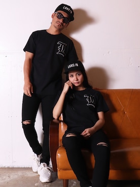 「LUXE/R（ラグジュ）のアイテム」を使った、【BAYBLO】Officialさん（メンズ・170cm）の春コーディネート