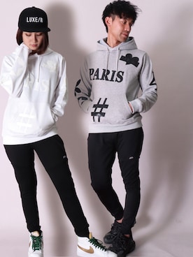 「LUXE/R（ラグジュ）のアイテム」を使った、【BAYBLO】Officialさん（レディース・159cm）の冬コーディネート