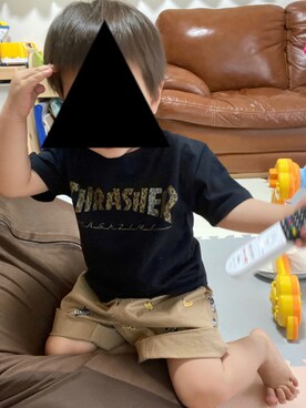 「スラッシャー」｜hy...さん（キッズ・100cm）の夏コーディネート