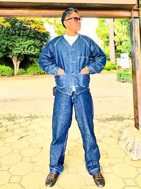 「アイテム（シューズ）」を使った、小泉ヨッチ さん（メンズ・180cm・50代）の秋コーディネート