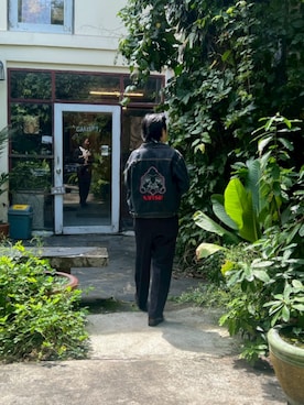 「アイテム（スラックス）」を使った、DRさん（レディース・161cm）の秋コーディネート