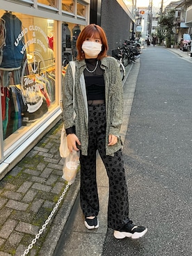 「アイテム（その他トップス）」を使った、かおるんさん（レディース・163cm・20代）の秋コーディネート